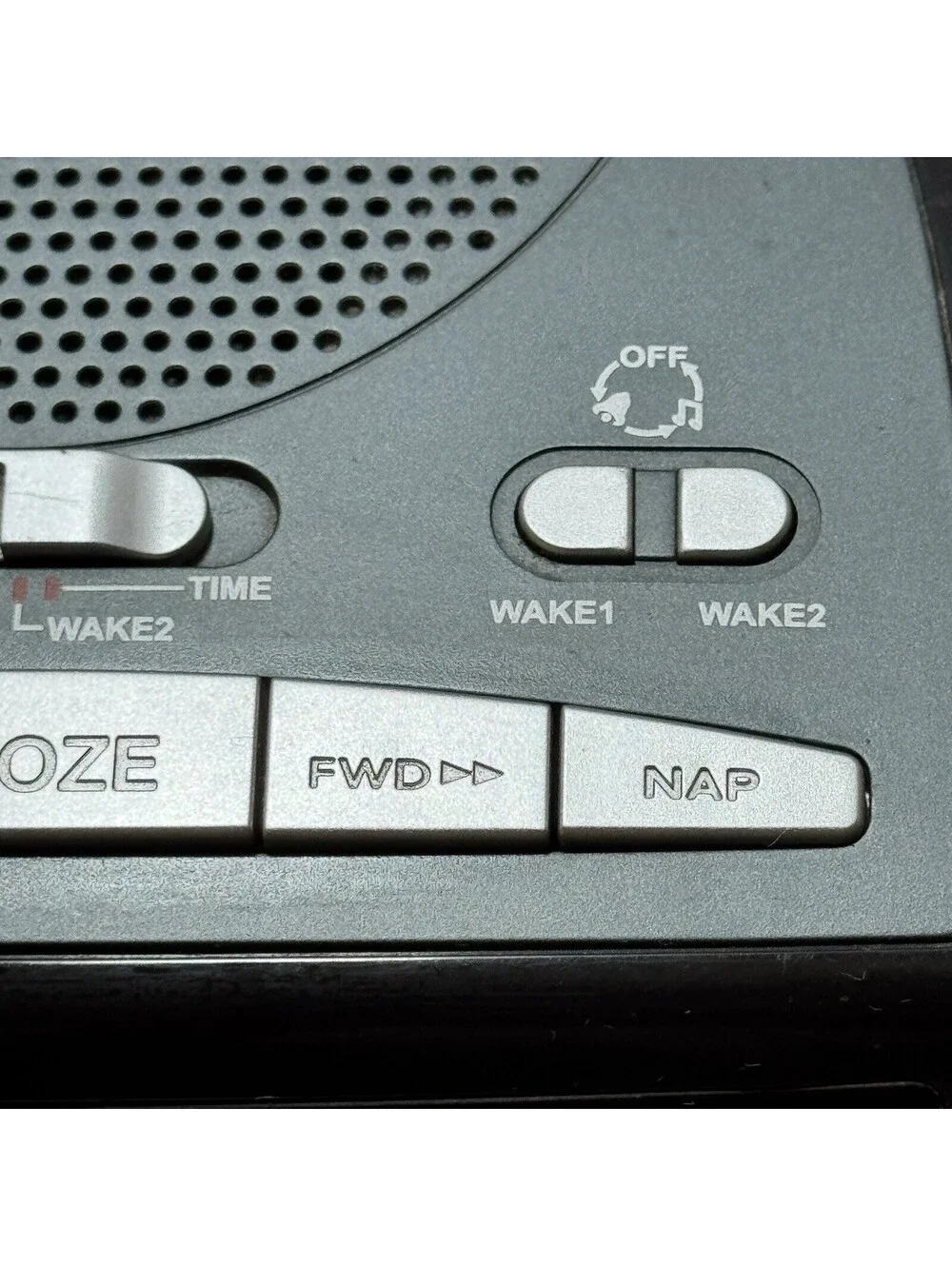 Rca Alarm Clock Multi Function Dual Wake Am Fm Radio RP5400A VTG Tested Works
